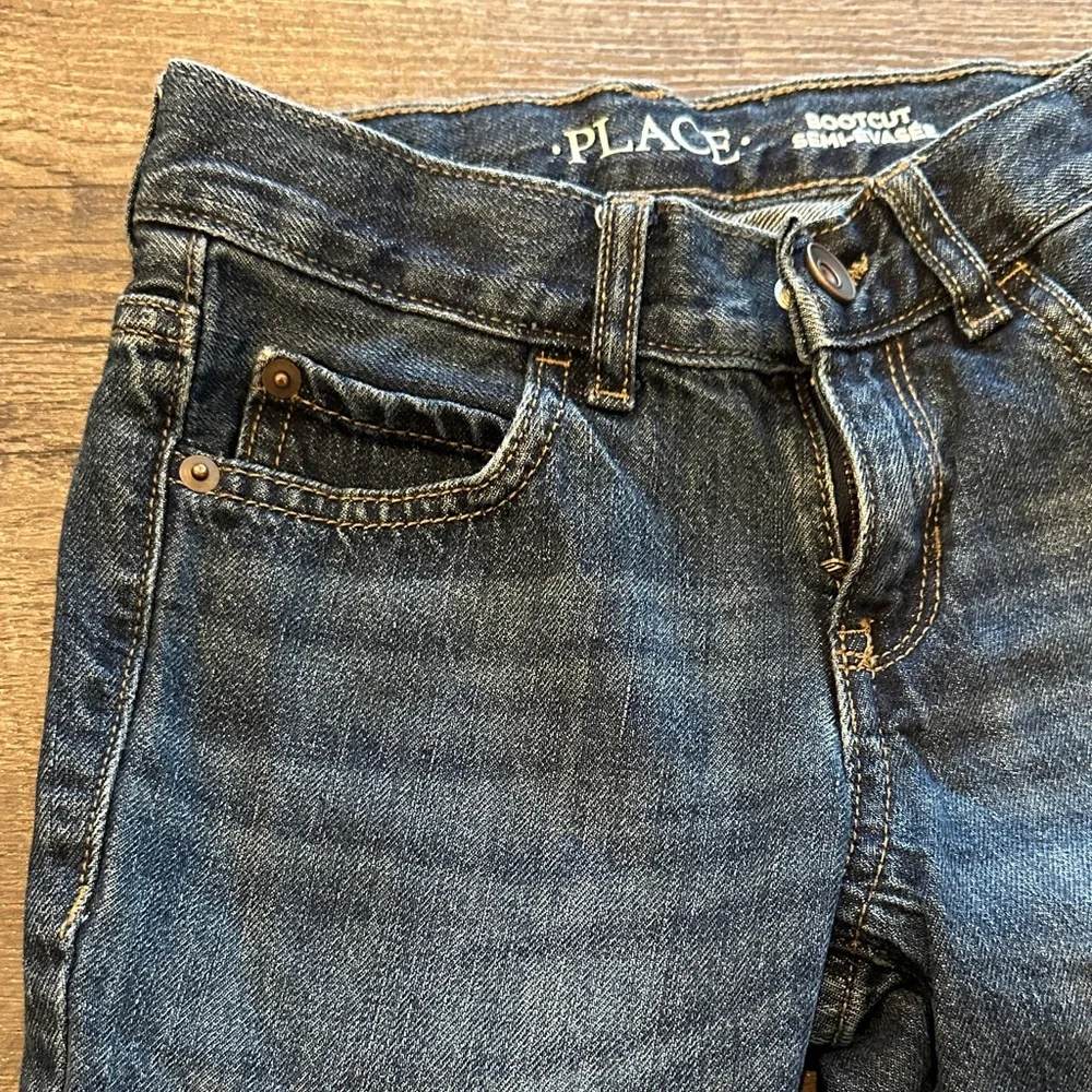 The Children’s Place Little Boy 6 Darkwash‎ Bootcut Jeans